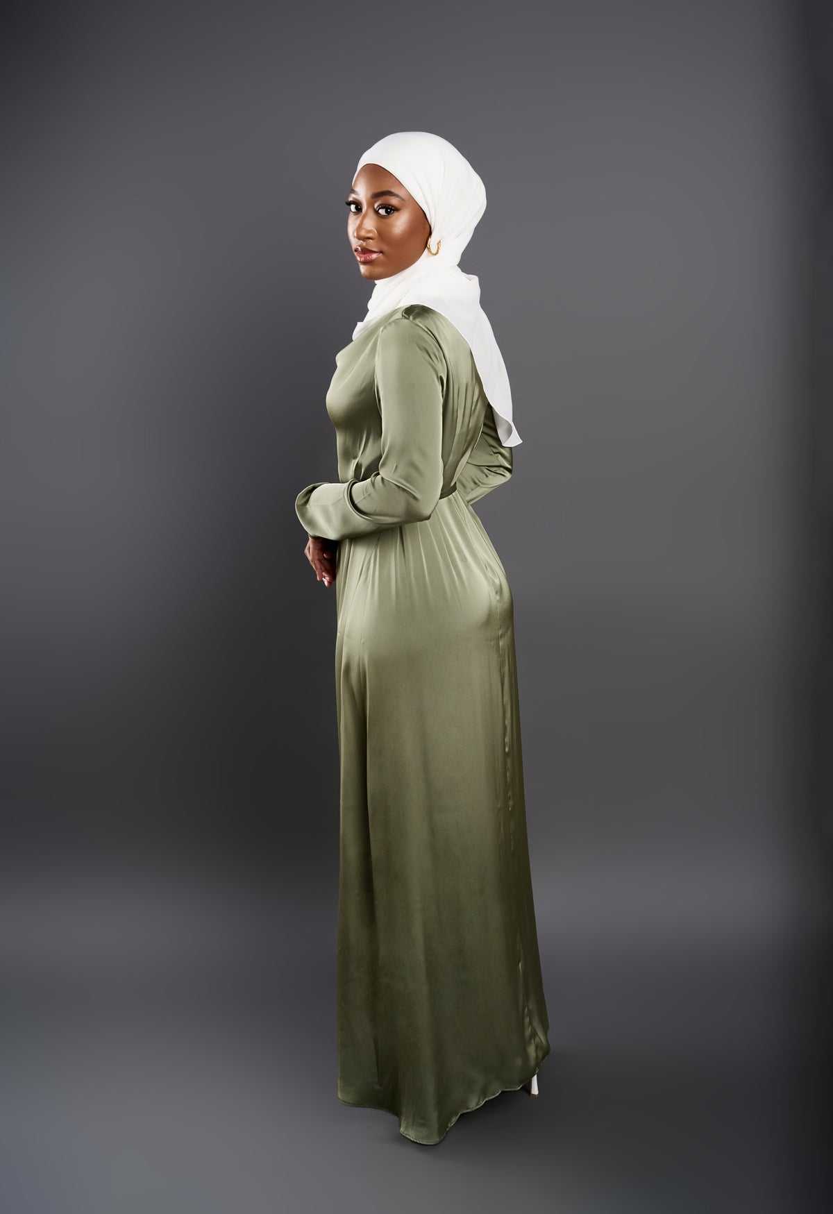 Raya Maxi dress - Olive