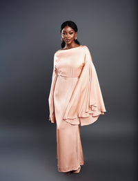 Eva Maxi Dress - Dusty Rose