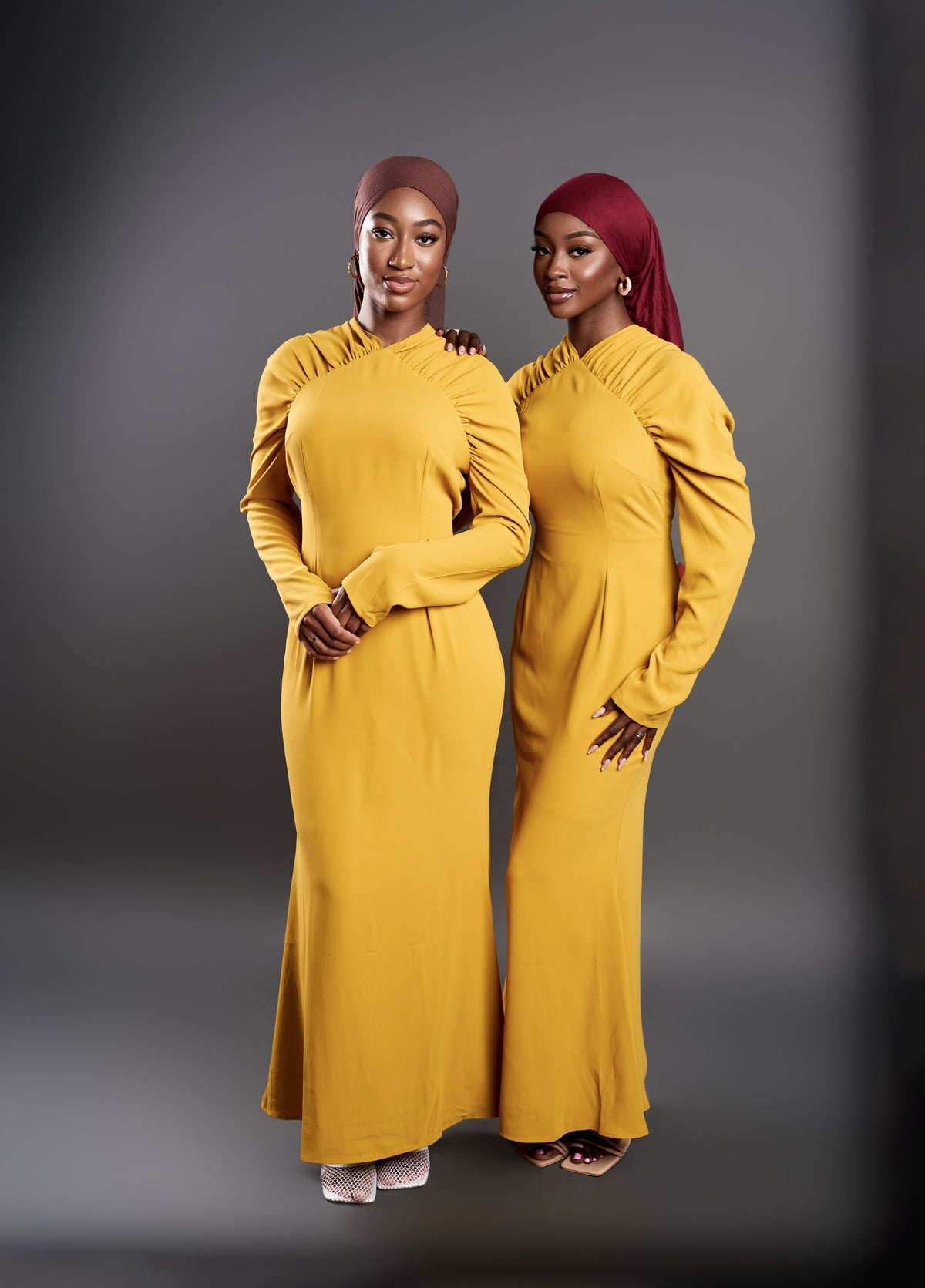 Naera Maxi Dress- Mustard