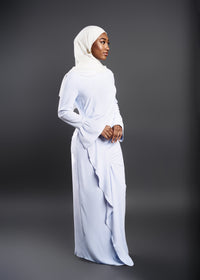 Eman Maxi Dress -  Light Blue