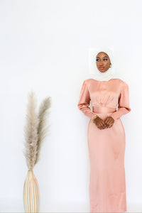 Malika Maxi Dress- Dusty Rose